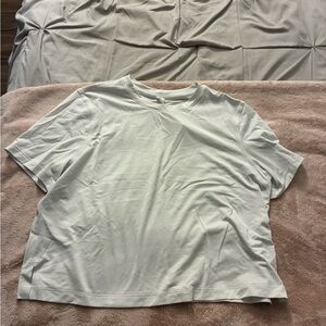 lululemon athletica White Short Sleeve Tee Size 6